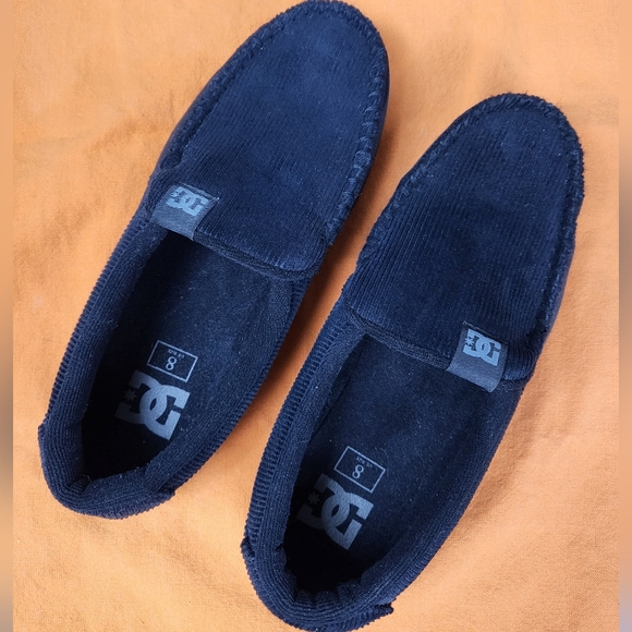 DC Villain Courdoroy Skate Shoes Black/Black size M8 W9.5-10 EUC - Picture 5 of 6